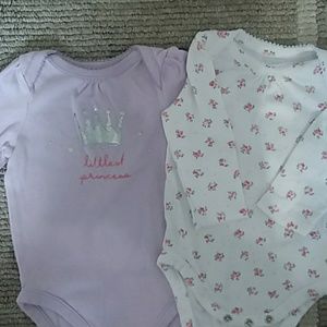 2 Baby Gap Long Sleeve Bodysuits